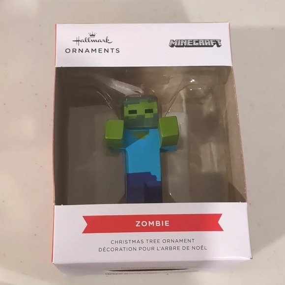 Hallmark Christmas Ornament Minecraft  Zombie NWT - Picture 4 of 5